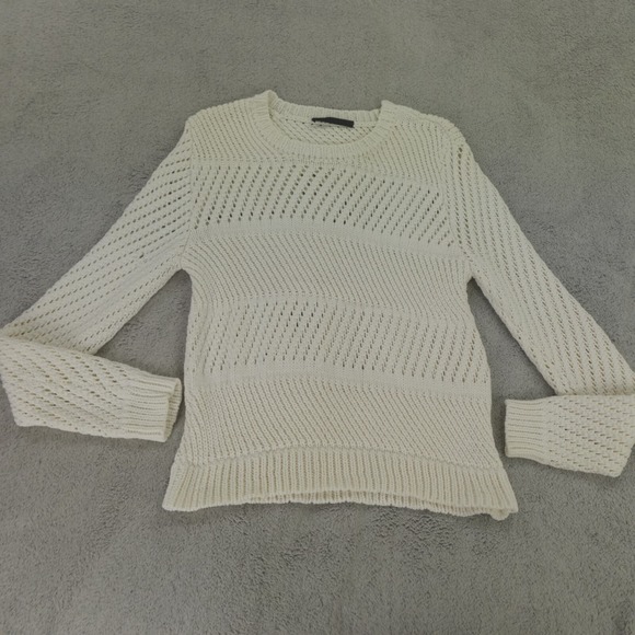 Jenni Kayne Sweater Open Knit Pullover - Picture 1 of 10